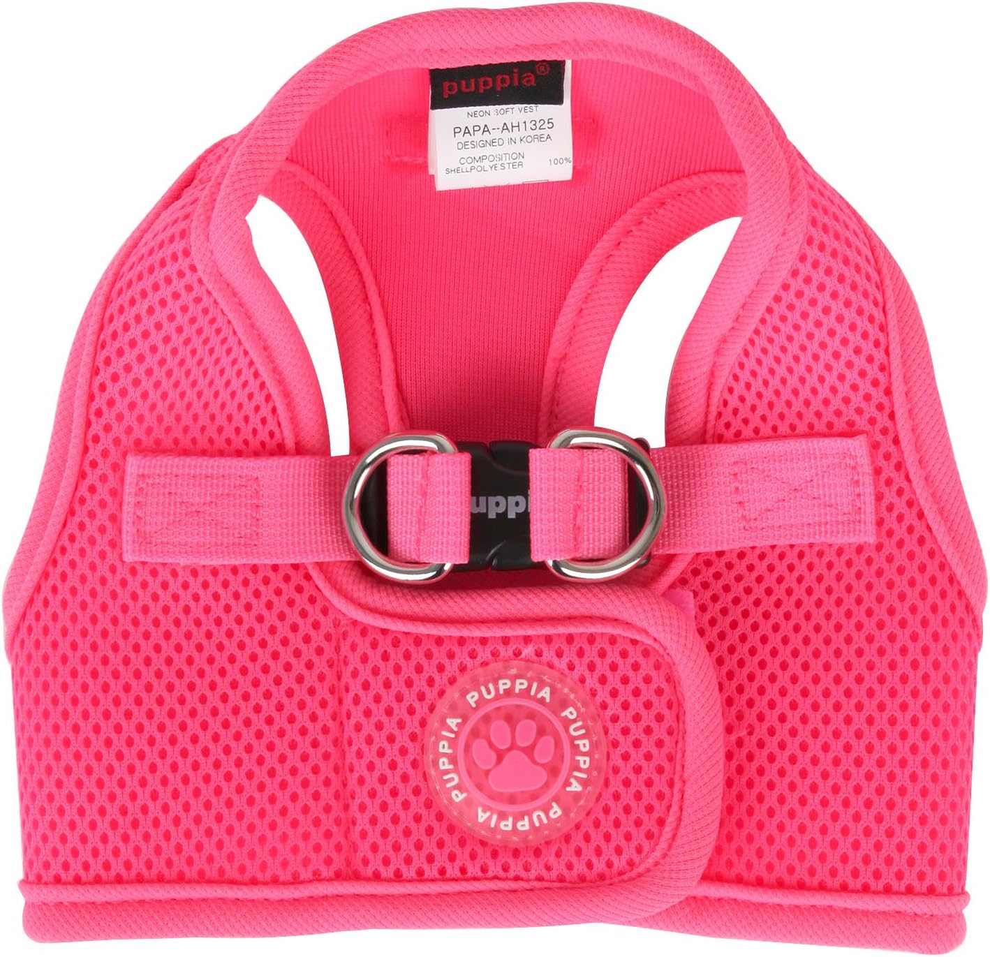 Puppia Authentic Soft Vest Harness B (Size XS, 9.5"-11.5" Girth)